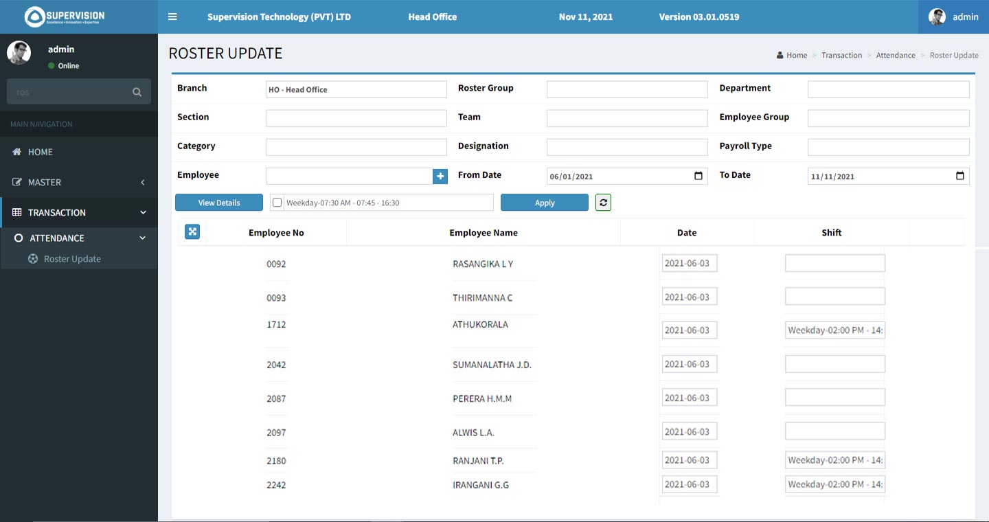 payroll management system