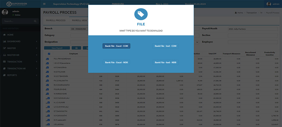 payroll system in sri lanka