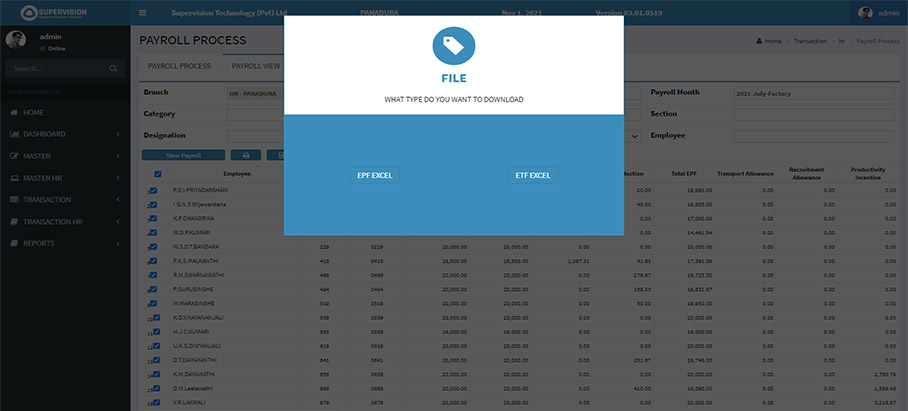 payroll system in sri lanka